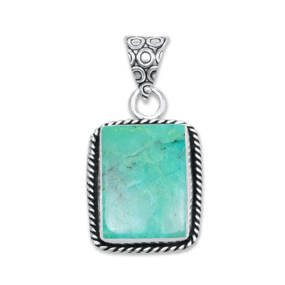 Chrysoprase Pendants – Silver-Plated, Handmade, Designer Boho | Wholesale