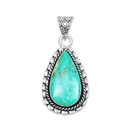 Chrysoprase Pendants – Silver-Plated, Handmade, Designer Boho | Wholesale