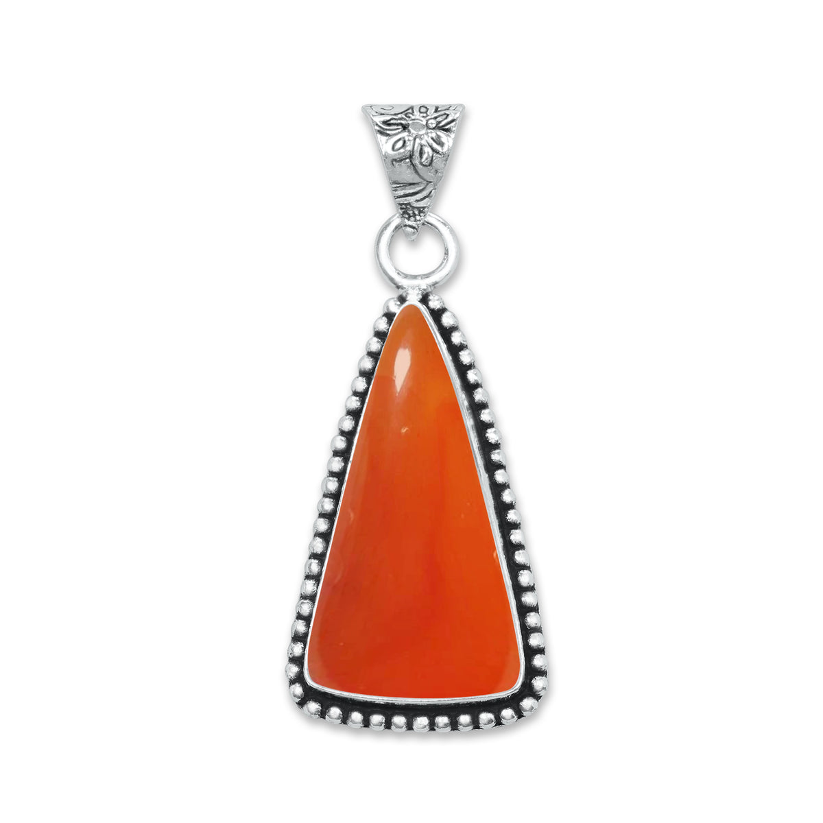Carnelian Pendants – Silver-Plated, Handmade, Designer Boho | Wholesale