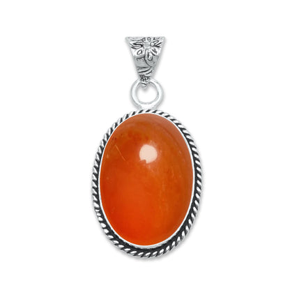 Carnelian Pendants – Silver-Plated, Handmade, Designer Boho | Wholesale
