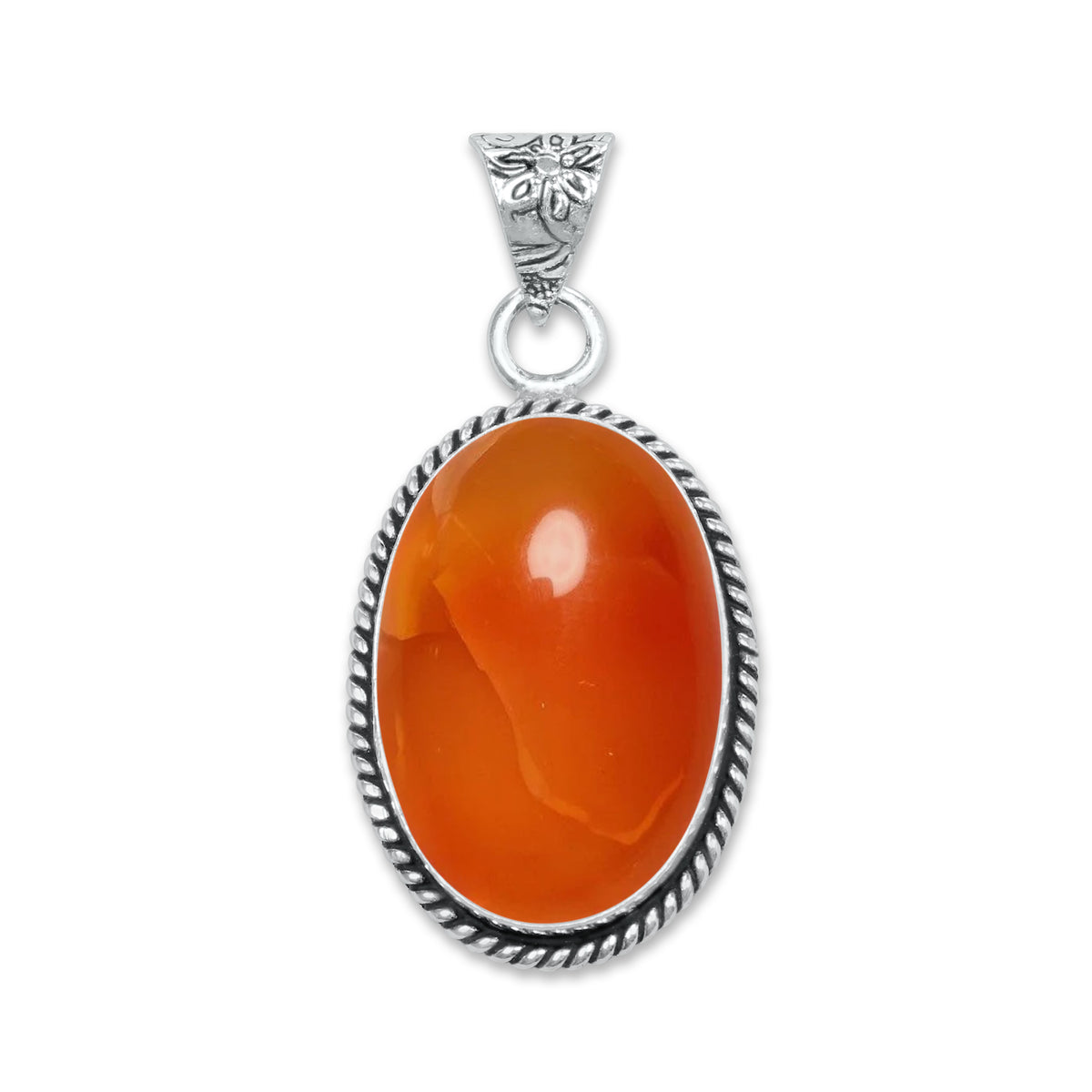 Carnelian Pendants – Silver-Plated, Handmade, Designer Boho | Wholesale