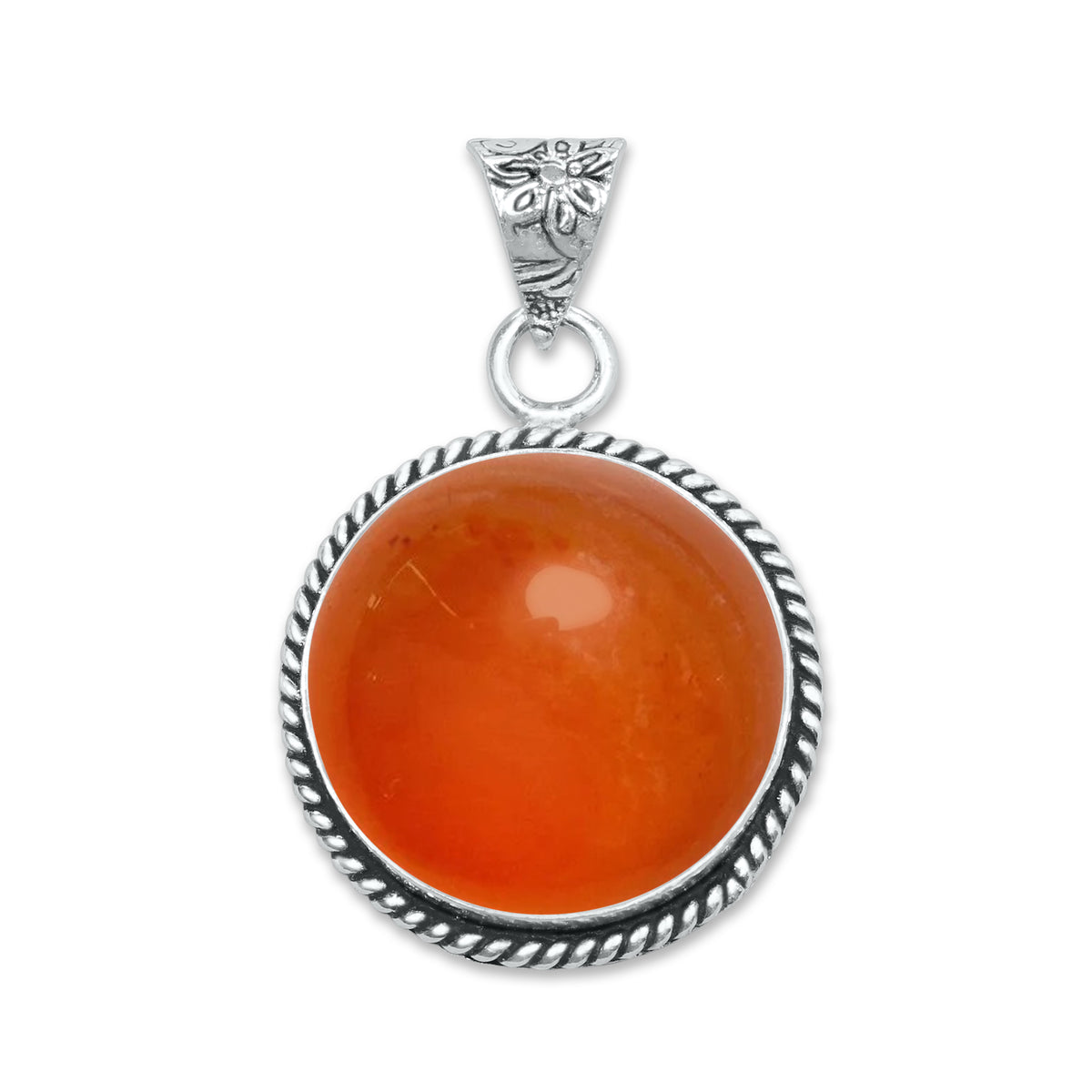Carnelian Pendants – Silver-Plated, Handmade, Designer Boho | Wholesale