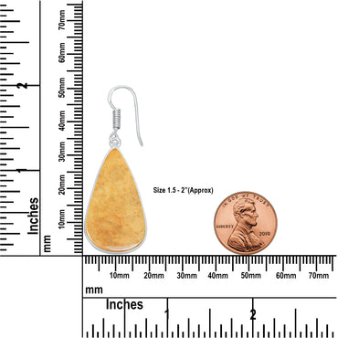 Boucles d'oreilles en corail fossile – Plaqué argent, minimalistes | Bijoux faits main en gros