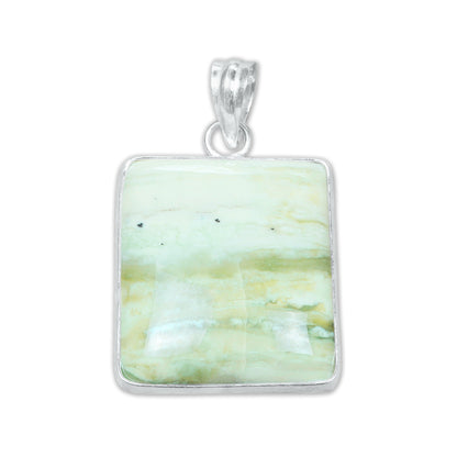 Serpentine Simple work Pendants -  Handmade, Silver-Plated Brass, Wholesale