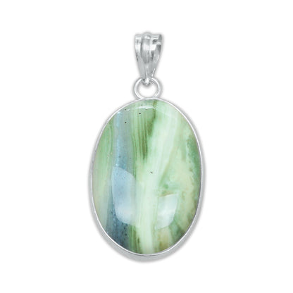 Serpentine Simple work Pendants -  Handmade, Silver-Plated Brass, Wholesale