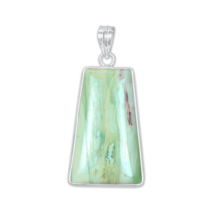 Serpentine Simple work Pendants -  Handmade, Silver-Plated Brass, Wholesale