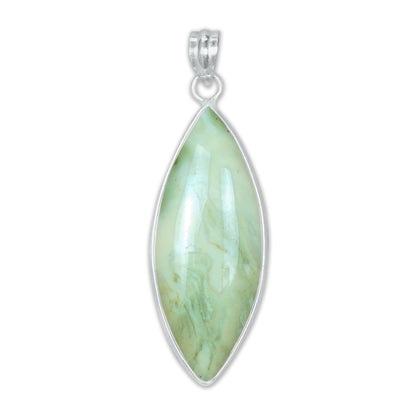Serpentine Simple work Pendants -  Handmade, Silver-Plated Brass, Wholesale