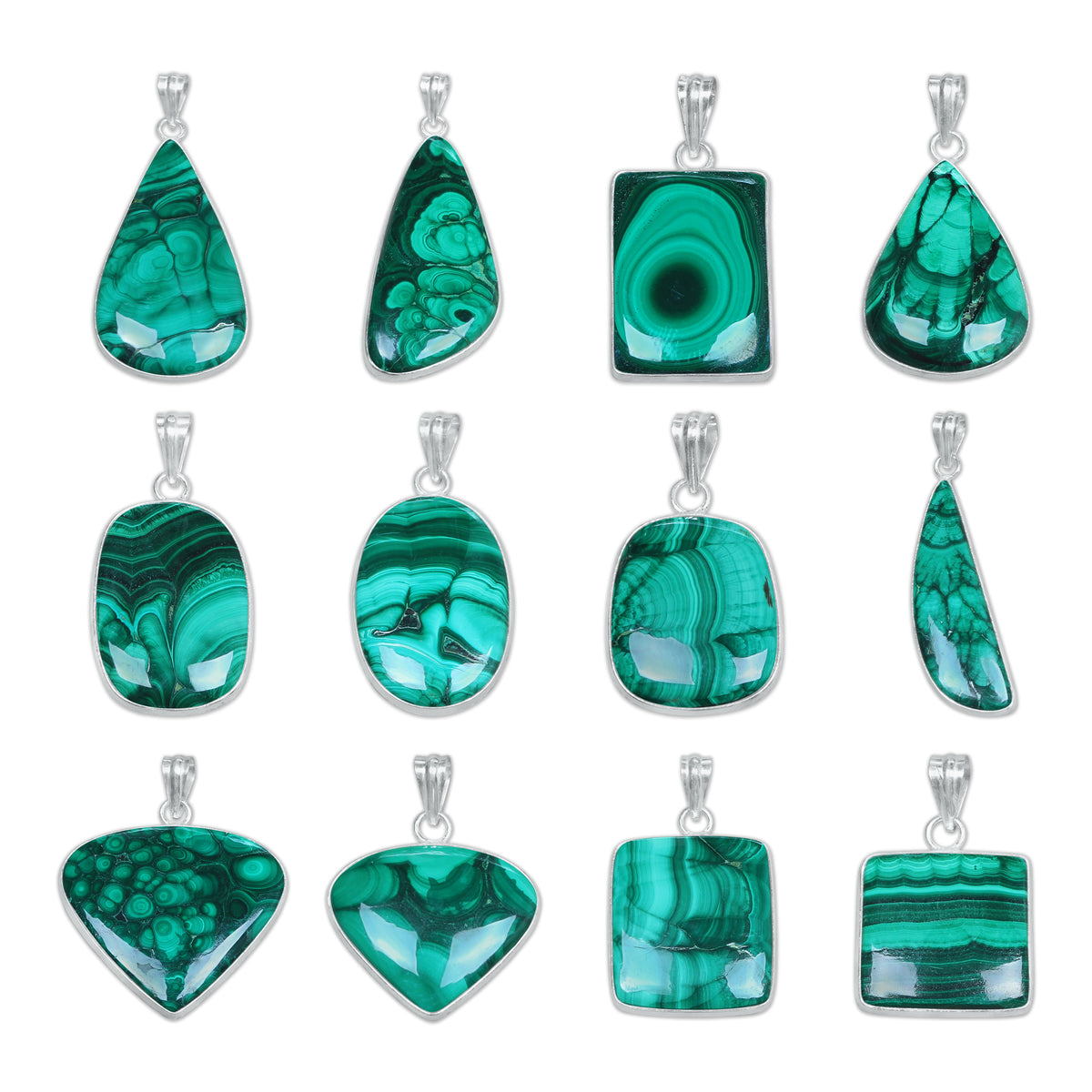 Collier avec pendentifs en pierres précieuses multicolores naturelles pour femmes, pendentifs en cristal assortis faits à la main en gros pour la vente en gros