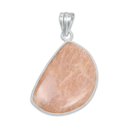 Pendentifs en pierres précieuses amazonites faits à la main - Qualité AAA, laiton plaqué argent, formes assorties