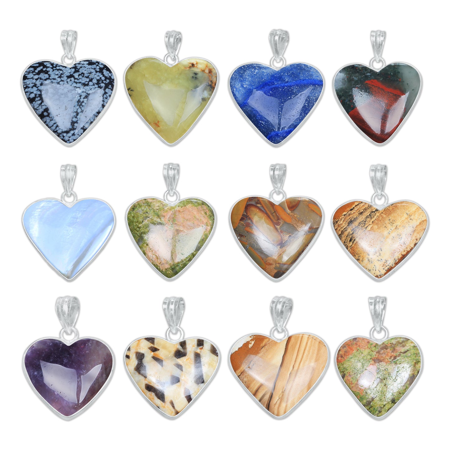 Collier avec pendentifs en cristal multicolores, bijoux en pierres précieuses assorties, pendentifs faits à la main pour femmes
