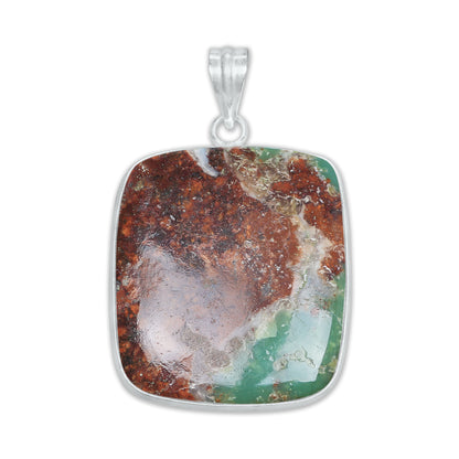 Aquaprase Minimalist Pendants -  Handmade, Silver-Plated Brass, Wholesale