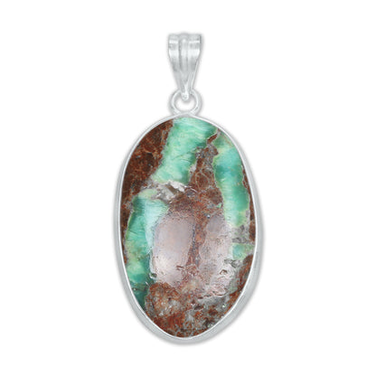 Aquaprase Minimalist Pendants -  Handmade, Silver-Plated Brass, Wholesale