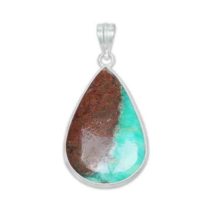Aquaprase Minimalist Pendants -  Handmade, Silver-Plated Brass, Wholesale