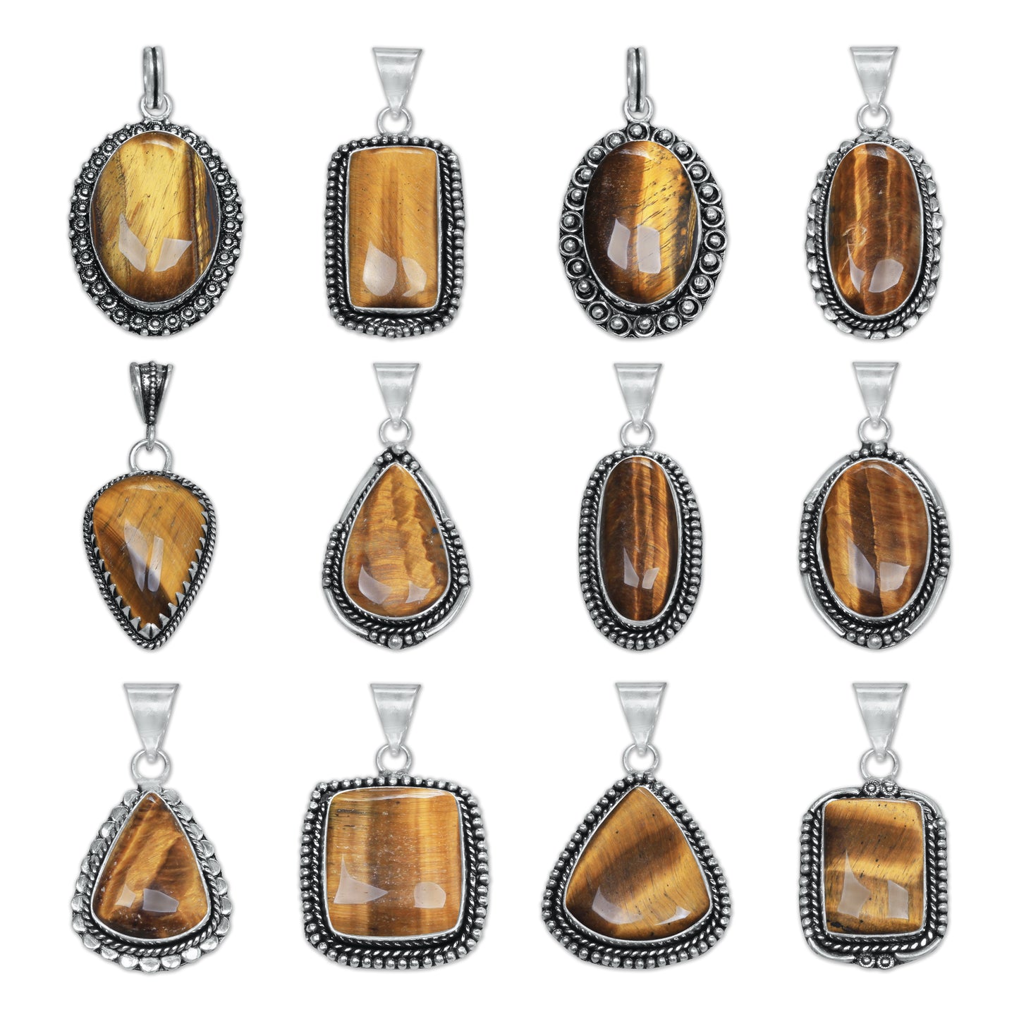 Collier avec pendentifs en cristal multicolores, bijoux en pierres précieuses assorties, pendentifs faits à la main pour femmes