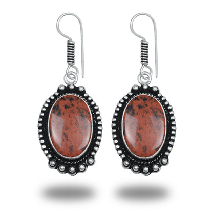 Boucles d'oreilles bohèmes en cristal pour femme - Plaqué argent, design, chic, assorties et en gros
