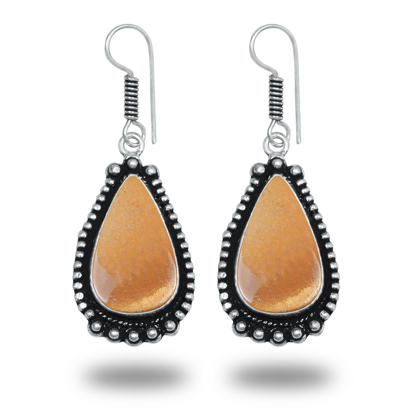 Boucles d'oreilles bohèmes en cristal pour femme - Plaqué argent, design, chic, assorties et en gros