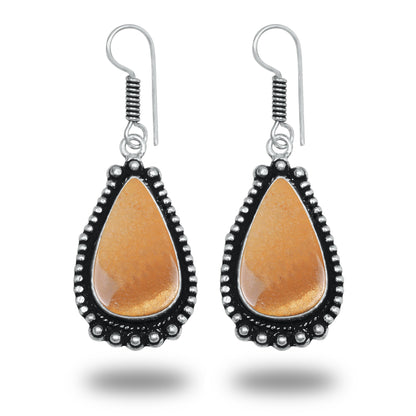 Boucles d'oreilles bohèmes en cristal pour femme - Plaqué argent, design, chic, assorties et en gros