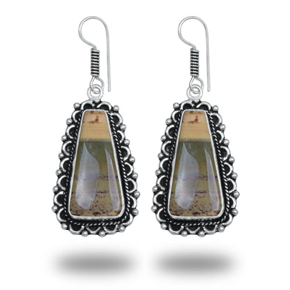 Boucles d'oreilles bohèmes en cristal pour femme - Plaqué argent, design, chic, assorties et en gros