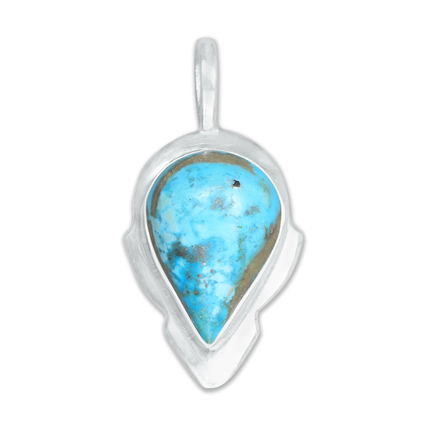 Pendentifs en pierres précieuses amazonites faits à la main - Qualité AAA, laiton plaqué argent, formes assorties