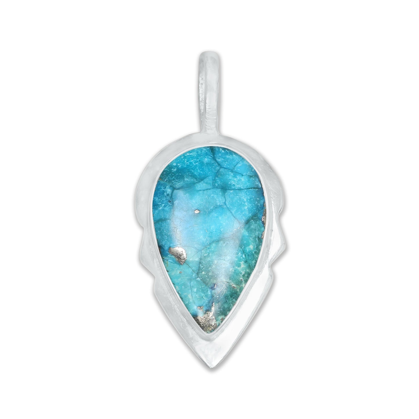 Pendentifs en pierres précieuses amazonites faits à la main - Qualité AAA, laiton plaqué argent, formes assorties