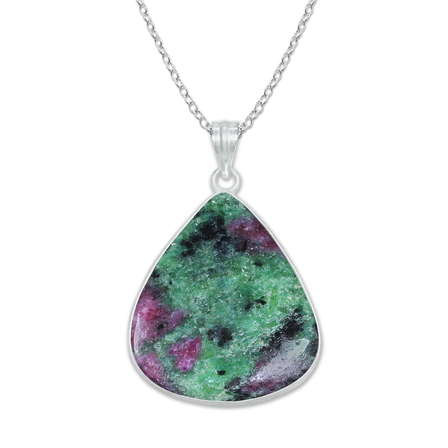 Pendentifs en pierres précieuses amazonites faits à la main - Qualité AAA, laiton plaqué argent, formes assorties