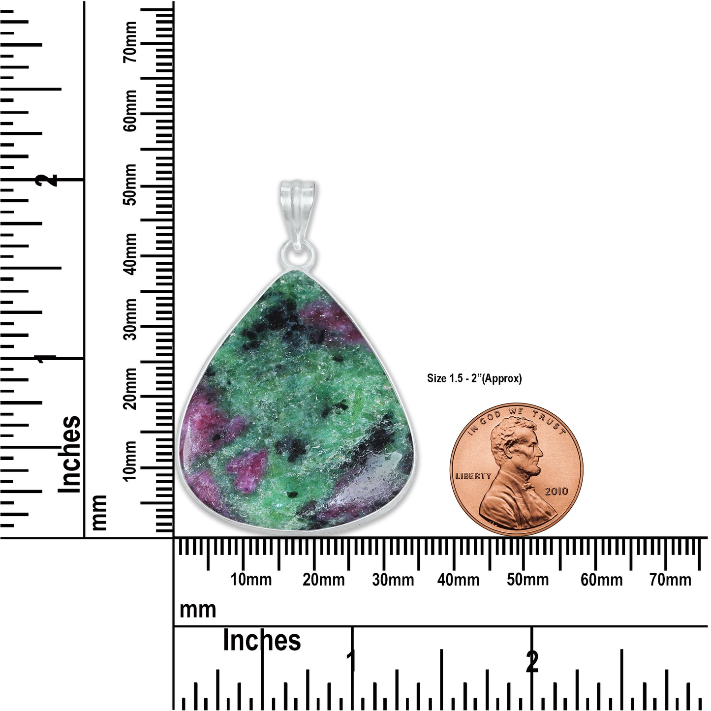 Pendentifs en pierres précieuses amazonites faits à la main - Qualité AAA, laiton plaqué argent, formes assorties