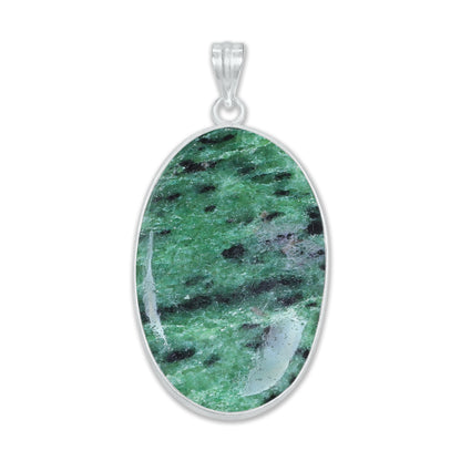Pendentifs en pierres précieuses amazonites faits à la main - Qualité AAA, laiton plaqué argent, formes assorties