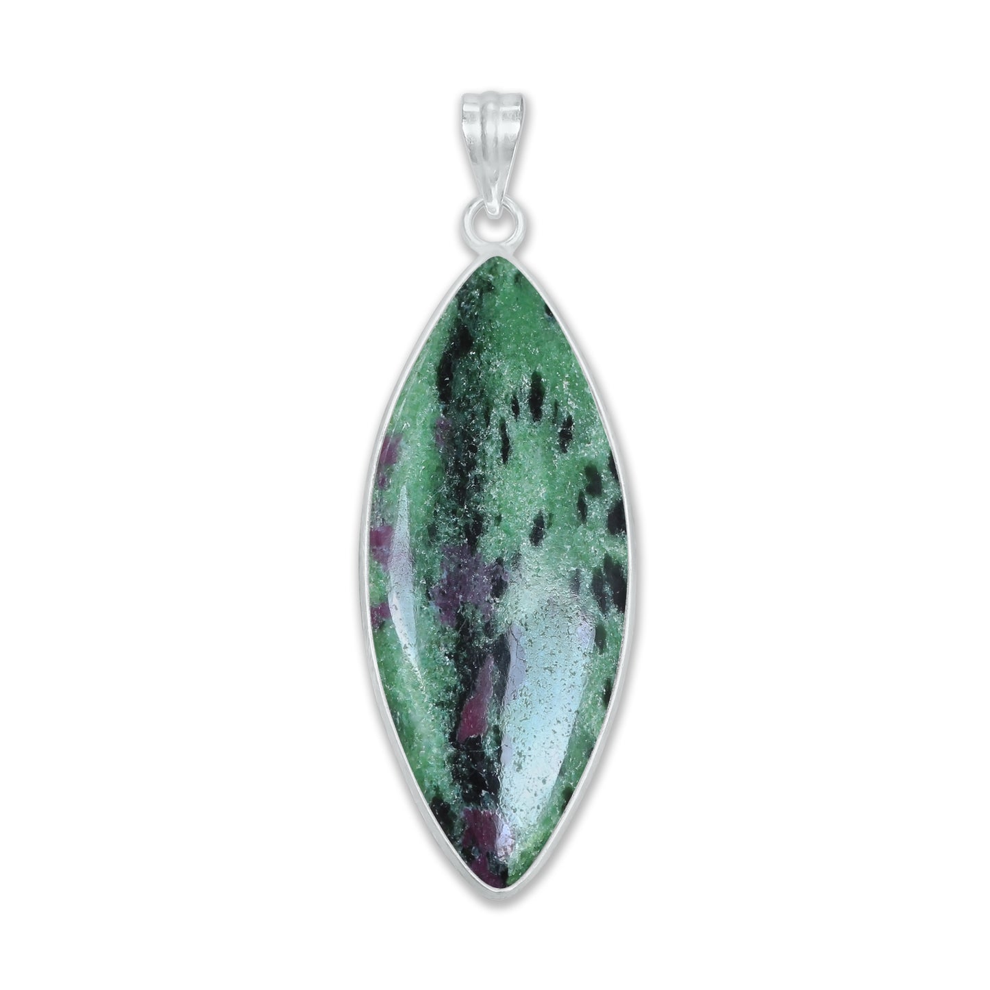 Pendentifs en pierres précieuses amazonites faits à la main - Qualité AAA, laiton plaqué argent, formes assorties