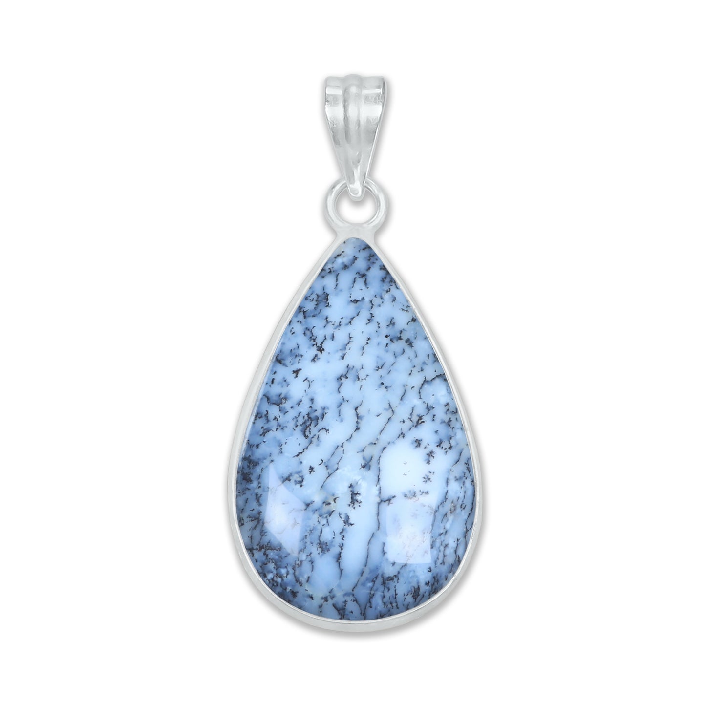 Pendentifs en pierres précieuses amazonites faits à la main - Qualité AAA, laiton plaqué argent, formes assorties