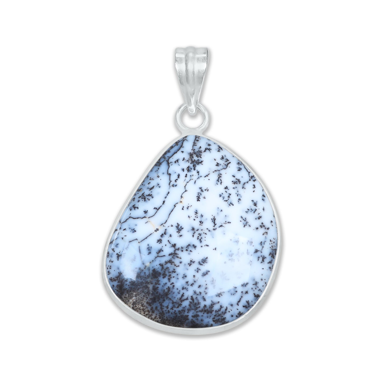 Pendentifs en pierres précieuses amazonites faits à la main - Qualité AAA, laiton plaqué argent, formes assorties