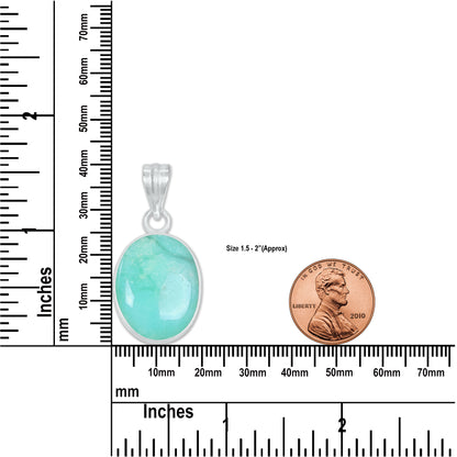 Chrysoprase Dainty Minimalist Pendants -  Handmade, Silver-Plated Brass, Wholesale