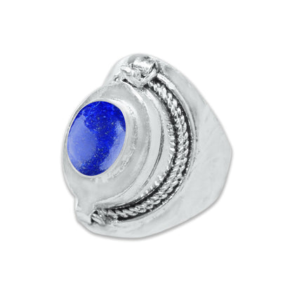 Poison Locket Rings – Silver-Plated, Handmade, Hidden Compartment (US Sizes 6–10) | Wholesale