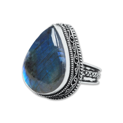 Artisanal Statement Rings – Silver-Plated, Assorted Gemstones, Designer Bands (US Sizes 6–10, Non-Adjustable) | Wholesale