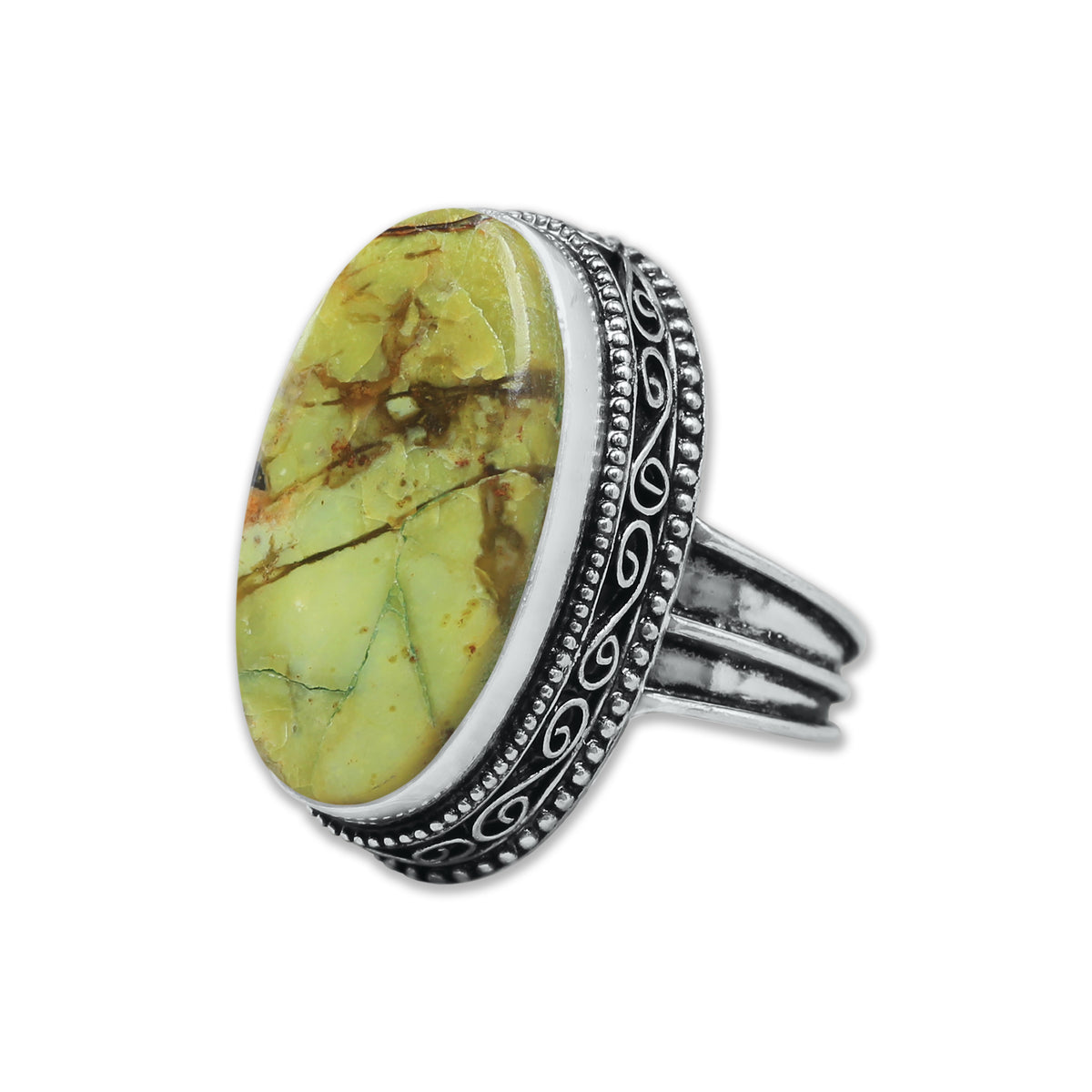Artisanal Statement Rings – Silver-Plated, Assorted Gemstones, Designer Bands (US Sizes 6–10, Non-Adjustable) | Wholesale