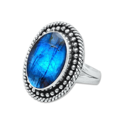 Bagues en cristal de labradorite pour femmes – Bagues tendance, style bohème, vente en gros