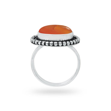 Karneol &amp; Rosenquarz Kristall Handgemachte Ringe für Frauen Schmuck Großhandelslot für Massenverkauf
