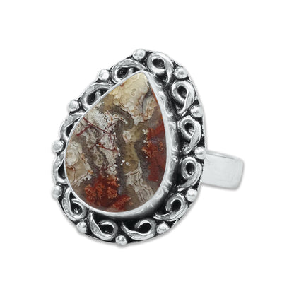 Damenringe Crazy Lace Achat Kristall handgefertigte Ringe Schmuck für Großhandelslose