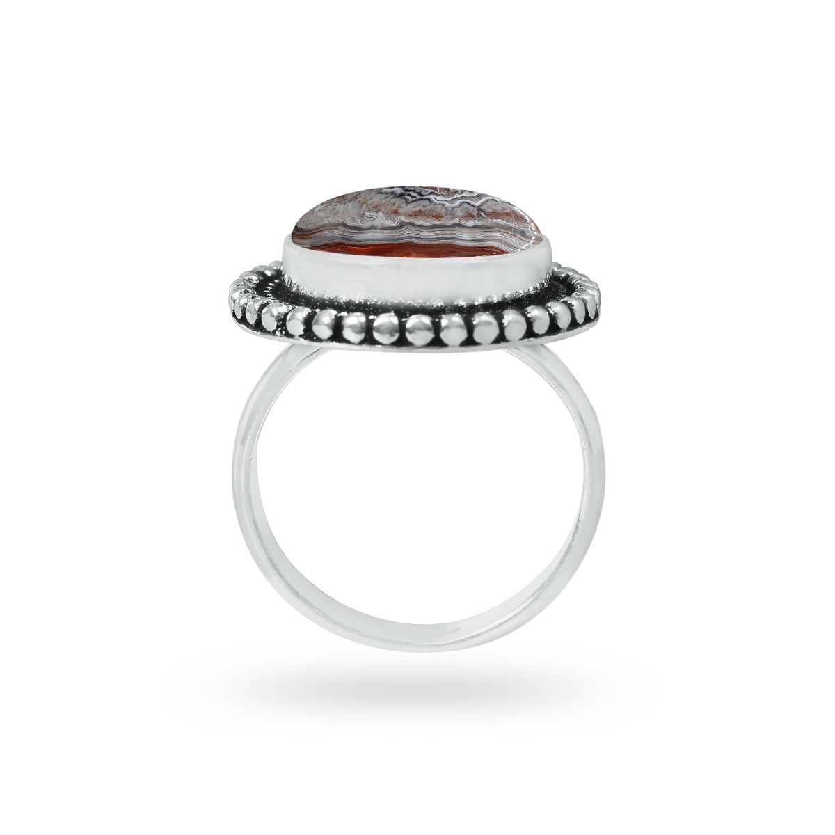 Damenringe Crazy Lace Achat Kristall handgefertigte Ringe Schmuck für Großhandelslose