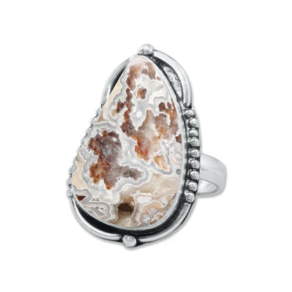 Damenringe Crazy Lace Achat Kristall handgefertigte Ringe Schmuck für Großhandelslose