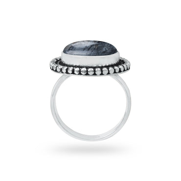 Picasso Jasper Rings – Silver-Plated, Handmade, Abstract Painted Pattern (Made to Order) | Wholesale