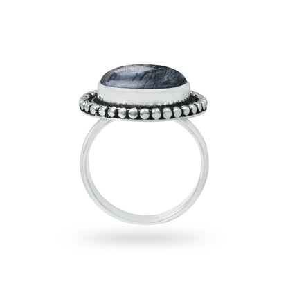 Picasso Jasper Rings – Silver-Plated, Handmade, Abstract Painted Pattern (Made to Order) | Wholesale