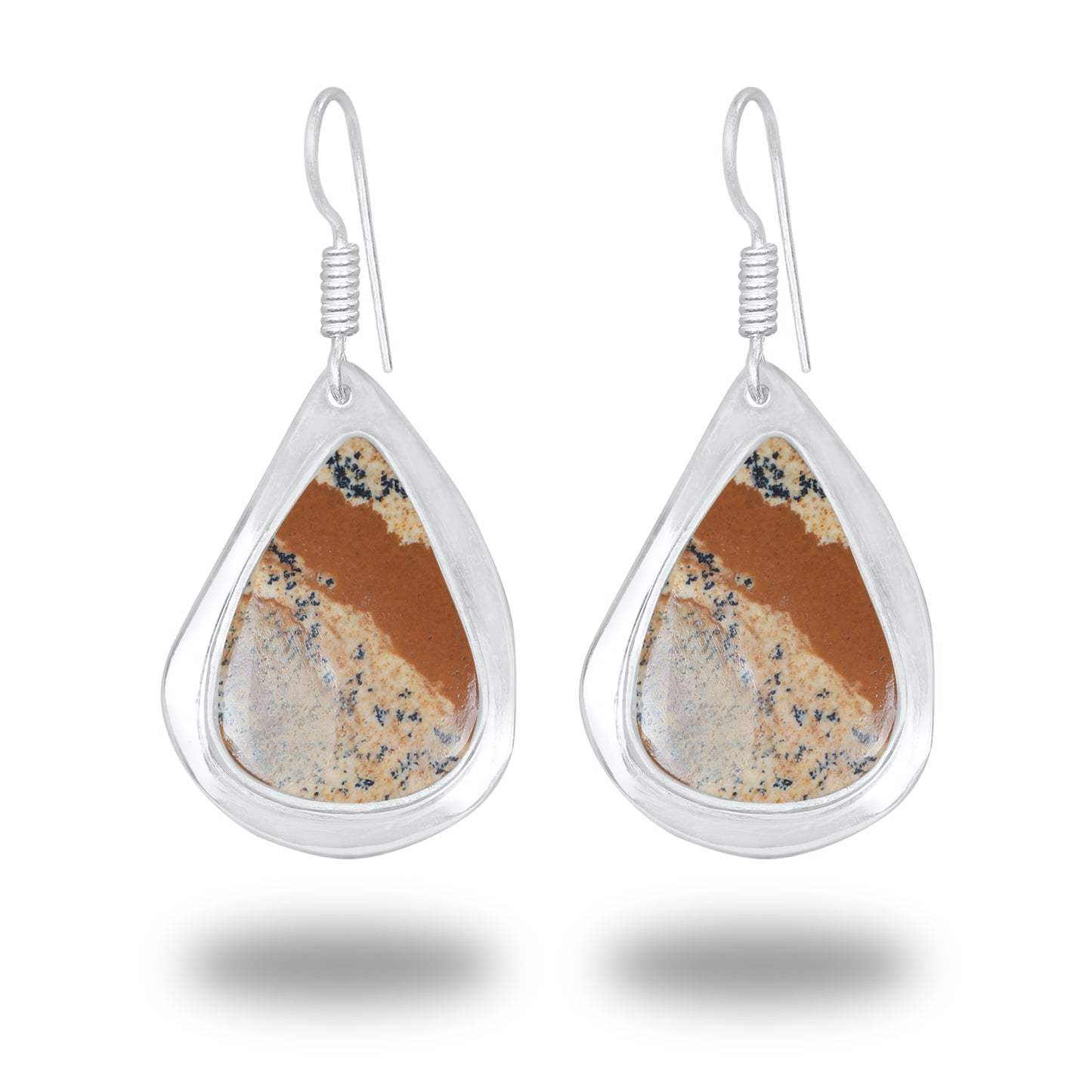 Boucles d'oreilles à crochet en pierres précieuses naturelles assorties, lot de gros boucles d'oreilles multi-cristal faites à la main pour femmes