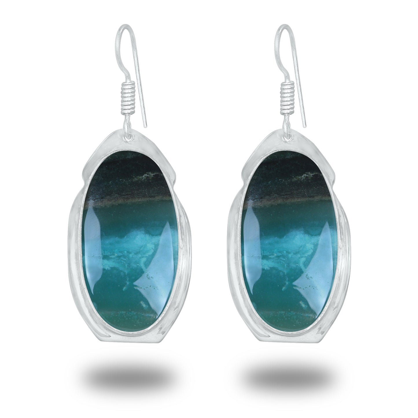 Boucles d'oreilles à crochet en pierres précieuses naturelles assorties, lot de gros boucles d'oreilles multi-cristal faites à la main pour femmes