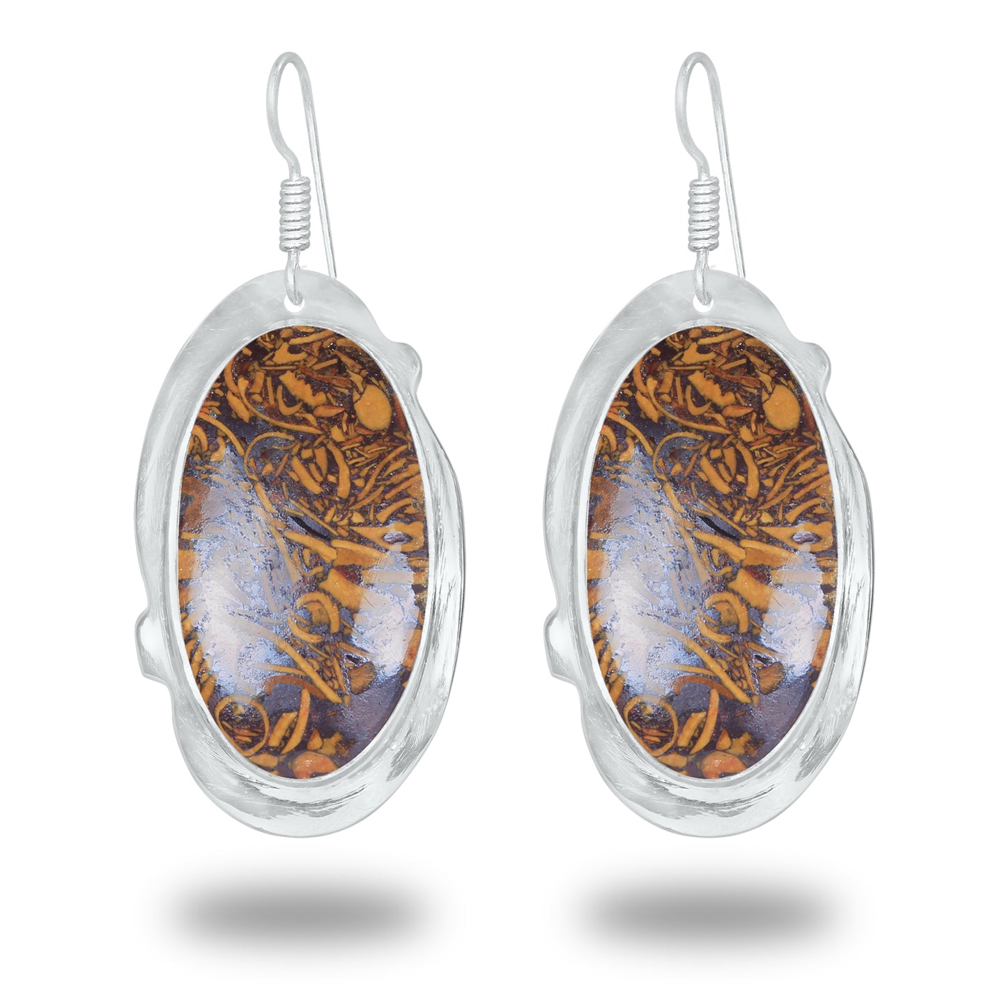 Boucles d'oreilles à crochet en pierres précieuses naturelles assorties, lot de gros boucles d'oreilles multi-cristal faites à la main pour femmes