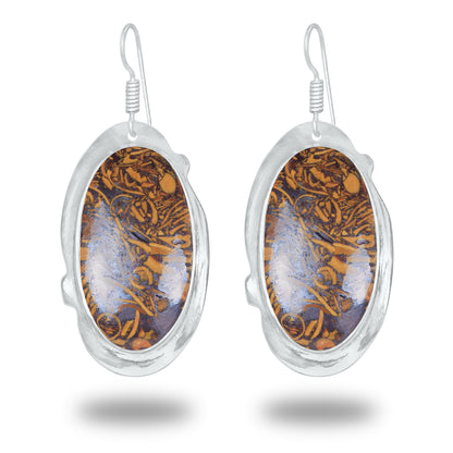 Boucles d'oreilles à crochet en pierres précieuses naturelles assorties, lot de gros boucles d'oreilles multi-cristal faites à la main pour femmes
