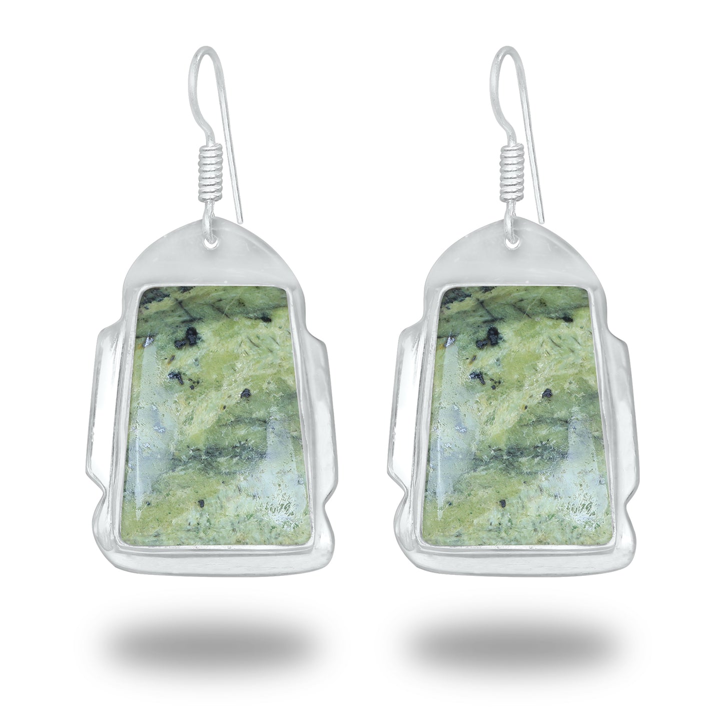 Boucles d'oreilles à crochet en pierres précieuses naturelles assorties, lot de gros boucles d'oreilles multi-cristal faites à la main pour femmes