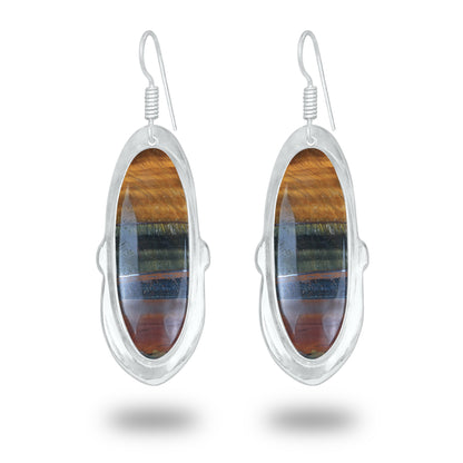 Boucles d'oreilles à crochet en pierres précieuses naturelles assorties, lot de gros boucles d'oreilles multi-cristal faites à la main pour femmes