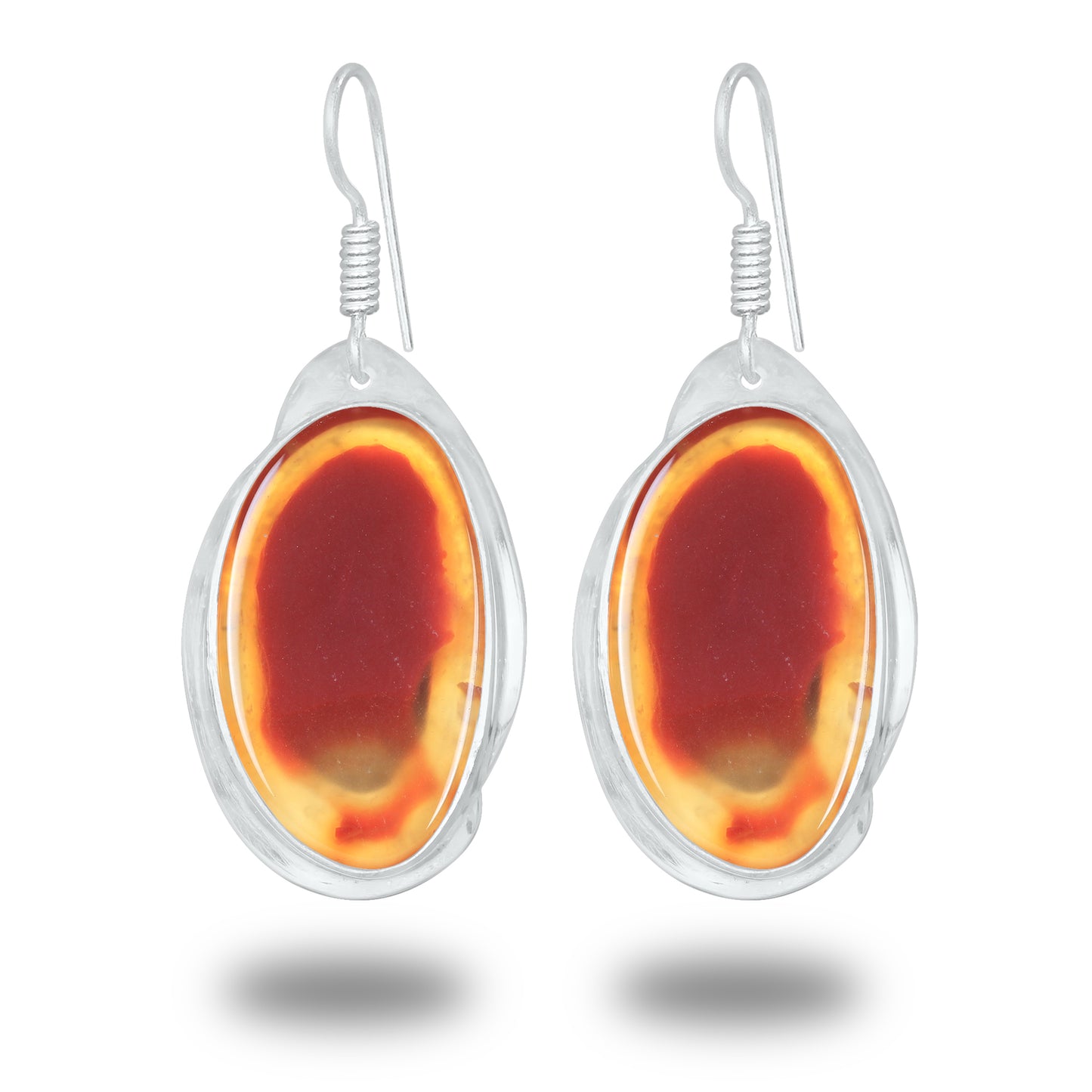 Boucles d'oreilles à crochet en pierres précieuses naturelles assorties, lot de gros boucles d'oreilles multi-cristal faites à la main pour femmes