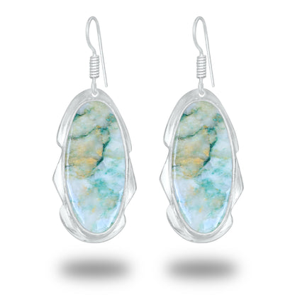 Boucles d'oreilles à crochet en pierres précieuses naturelles assorties, lot de gros boucles d'oreilles multi-cristal faites à la main pour femmes