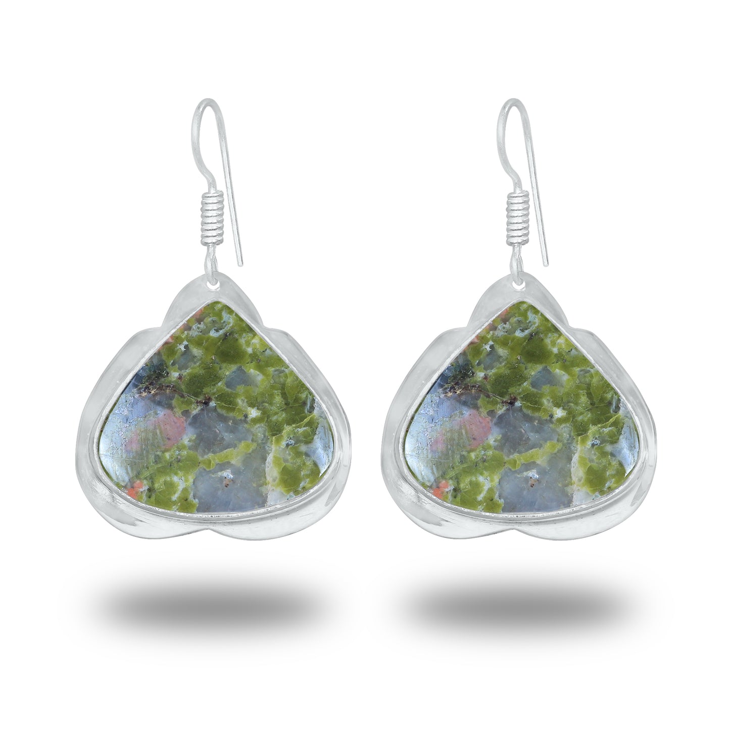 Boucles d'oreilles à crochet en pierres précieuses naturelles assorties, lot de gros boucles d'oreilles multi-cristal faites à la main pour femmes